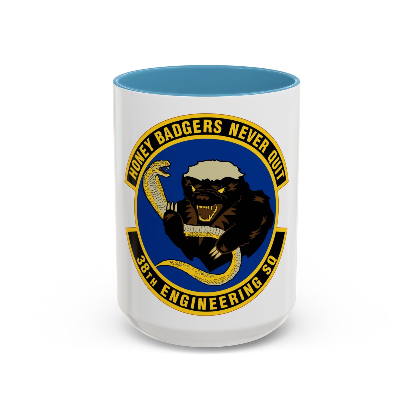 38 Engineering Squadron ACC (U.S. Air Force) Accent Coffee Mug