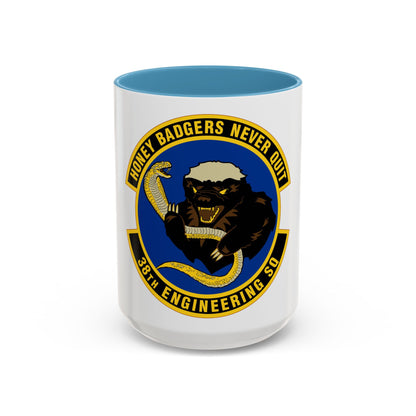 38 Engineering Squadron ACC (U.S. Air Force) Accent Coffee Mug