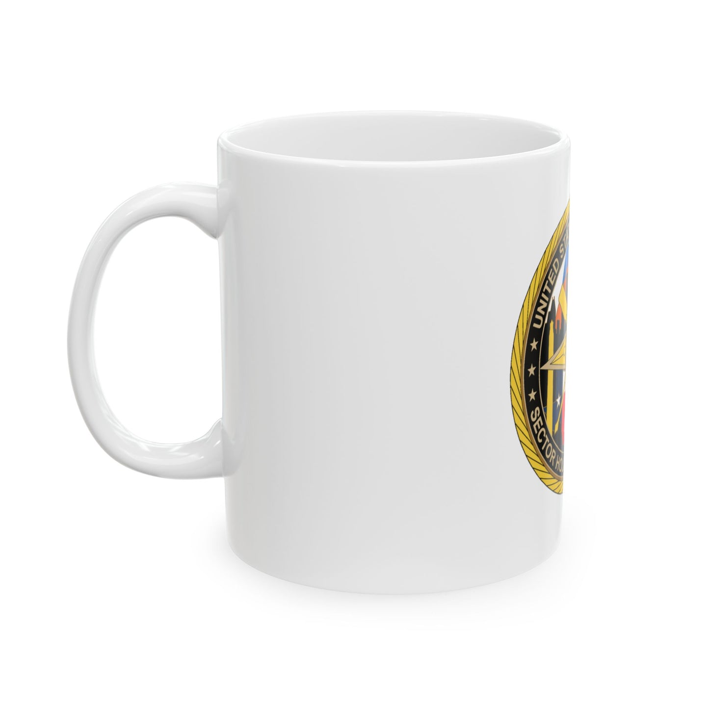 USCG Sector Houston Galveston Wardroom (U.S. Coast Guard) White Coffee Mug