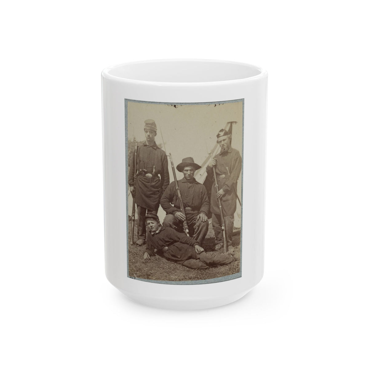 2d Rhode Island Infantry 005 (U.S. Civil War) White Coffee Mug