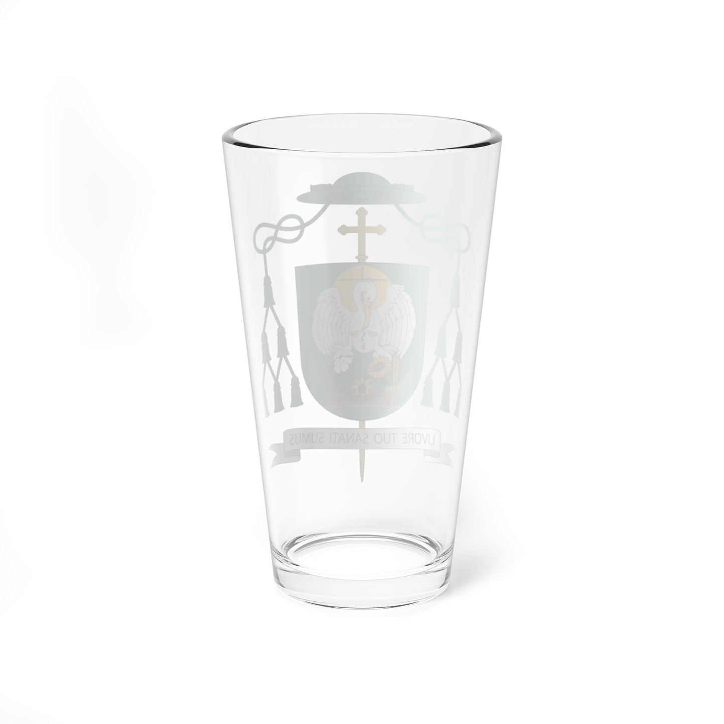 Escudo de Francisco Jesús Orozco Mengíbar (Spain) (Coat of Arms) Pint Glass 16oz