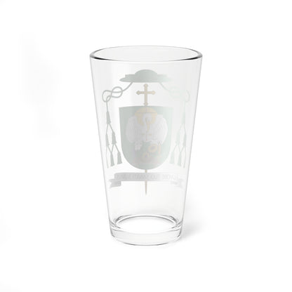 Escudo de Francisco Jesús Orozco Mengíbar (Spain) (Coat of Arms) Pint Glass 16oz