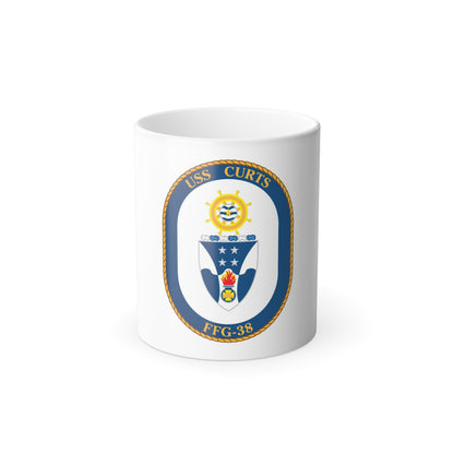 USS Curts FFG 38 (U.S. Navy) Color Changing Mug 11oz