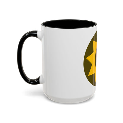 Pacific Coastal Frontier (U.S. Army) Accent Coffee Mug
