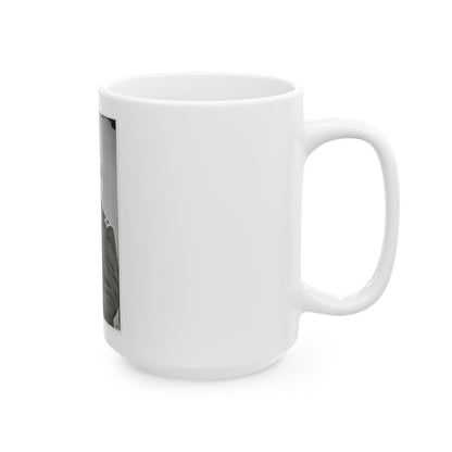 Portrait Of Maj. Gen. Robert C. Schenck, Officer Of The Federal Army (U.S. Civil War) White Coffee Mug