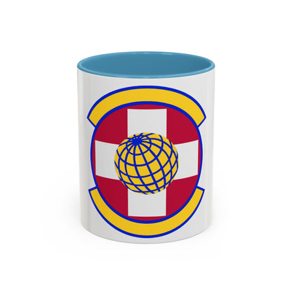 49 Healthcare Operations Squadron AETC (U.S. Air Force) Accent Coffee Mug