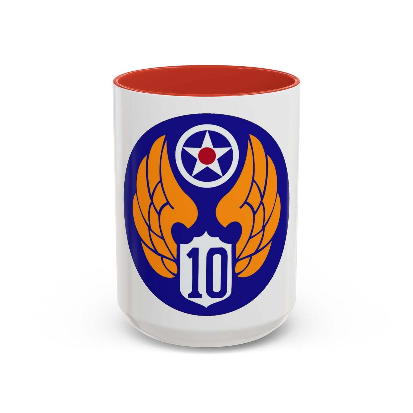 10 Air Force (U.S. Army) Accent Coffee Mug