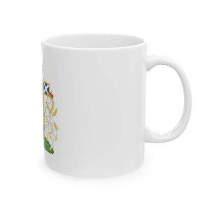 Royal Coat of Arms of the Kingdom of Scotland 2 - White Coffee Mug