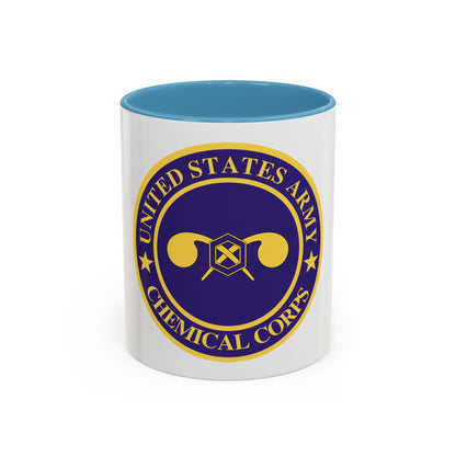 Chemical Corps (U.S. Army) Accent Coffee Mug