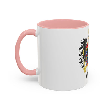 Middle Coat of Arms of Francis II, Holy Roman Emperor (1804-1806) - Accent Coffee Mug