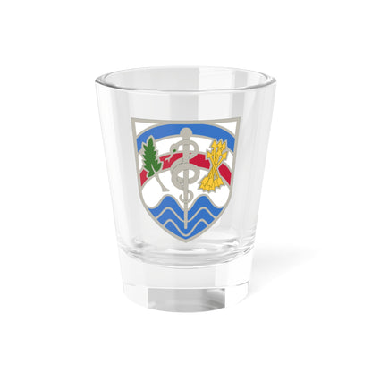 Verre à liqueur du commandement régional de la santé de l'Atlantique (armée américaine) 1,5 oz