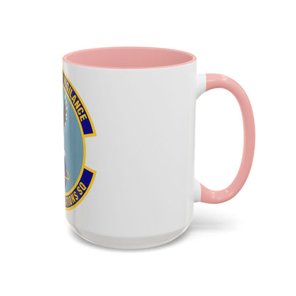 5th Communications Squadron (U.S. Air Force) Accent Coffee Mug