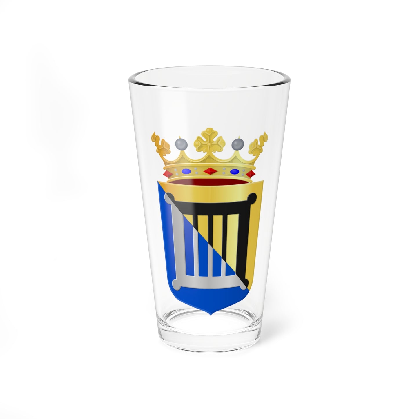 De Bilt wapen (Netherlands) (Coat of Arms) Pint Glass 16oz