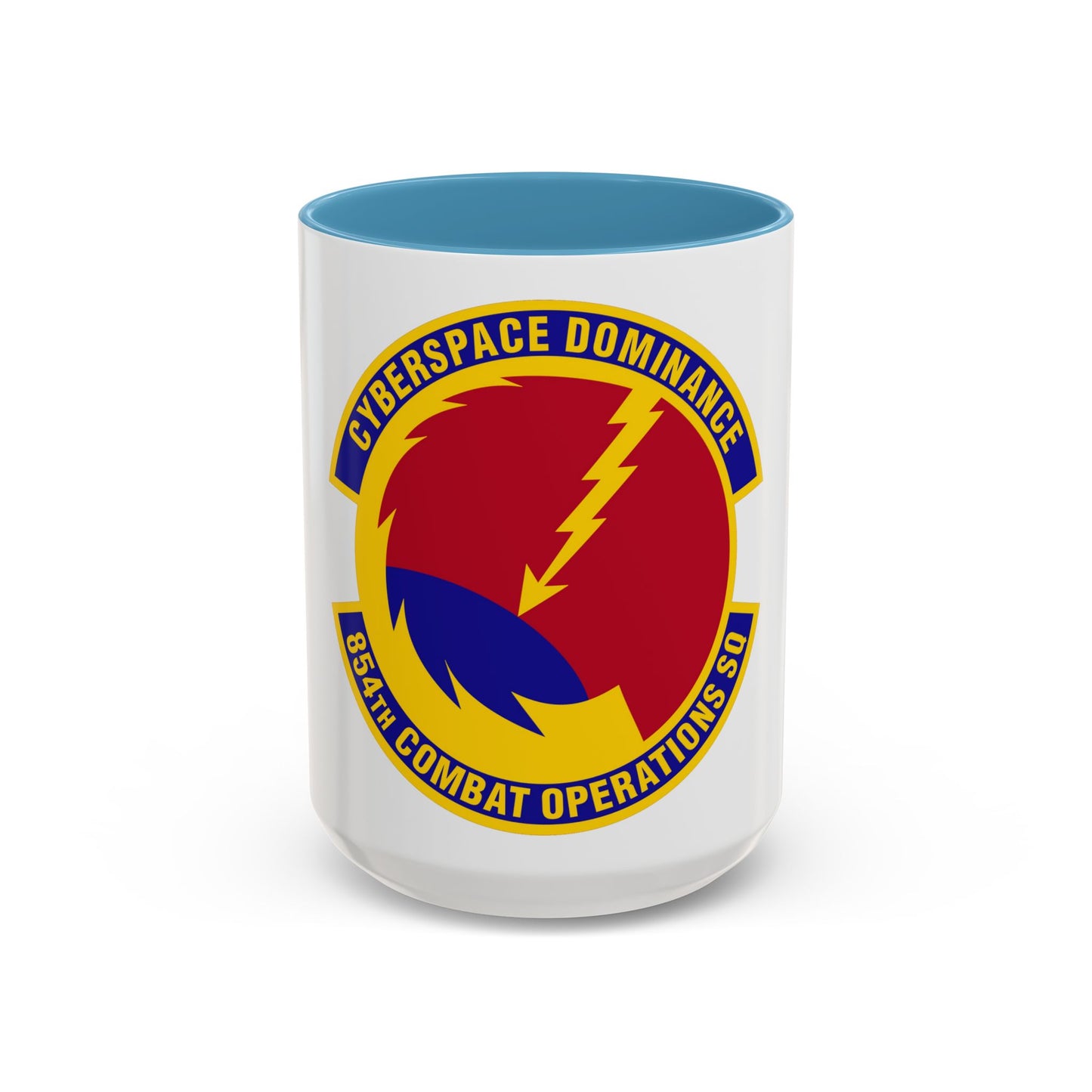 854 Combat Operations Squadron AFRC (U.S. Air Force) Accent Coffee Mug