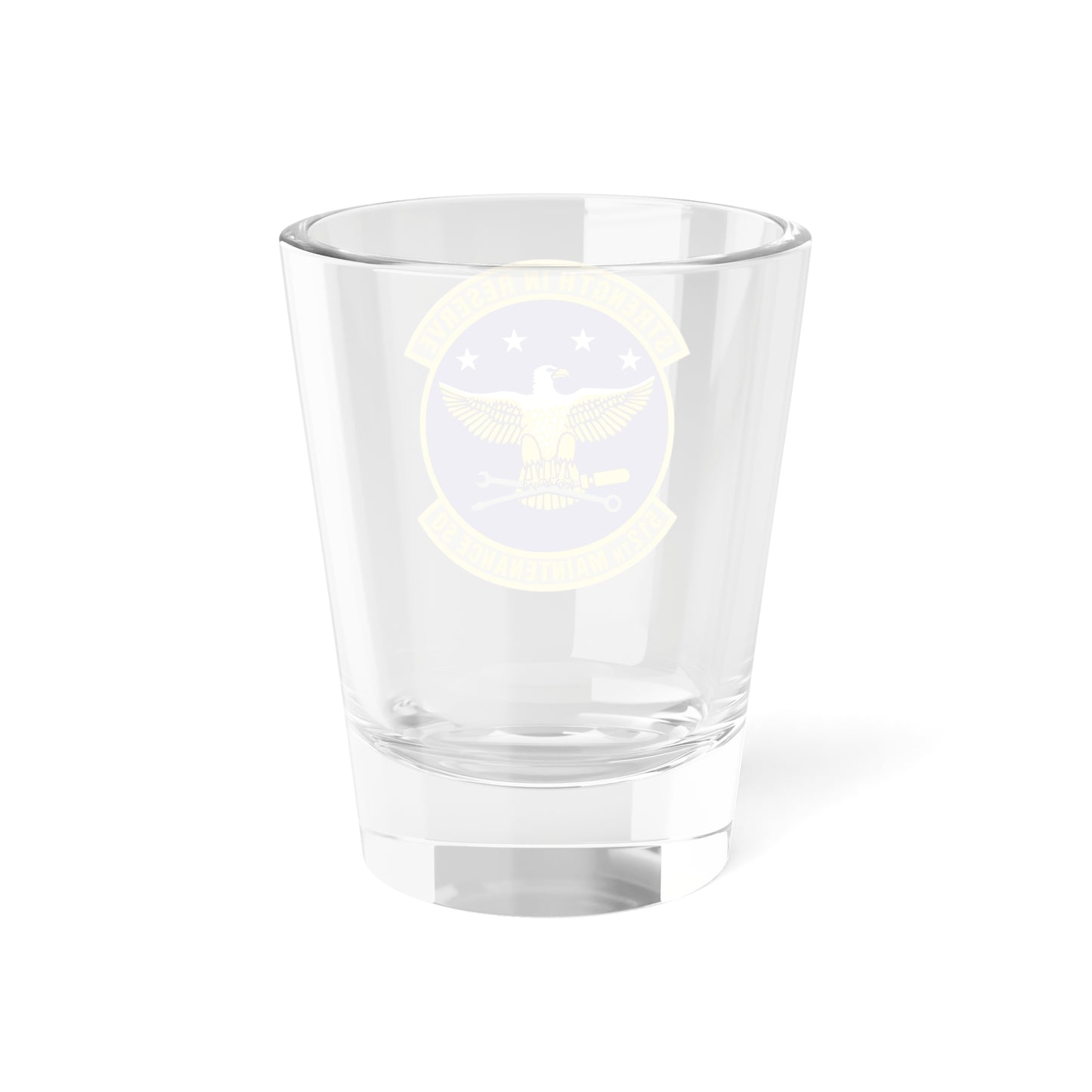 512th Maintenance Squadron (U.S. Air Force) Shot Glass 1.5oz