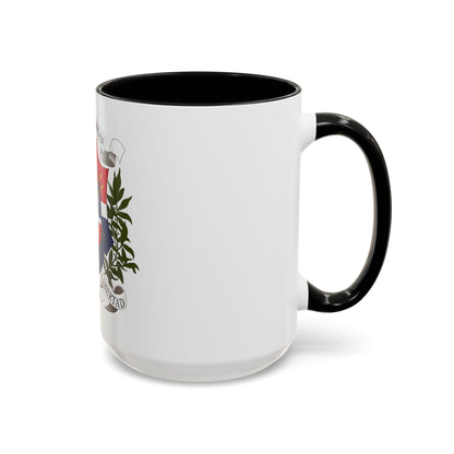 Coat of arms of the Dominican Republic (1860) - Accent Coffee Mug