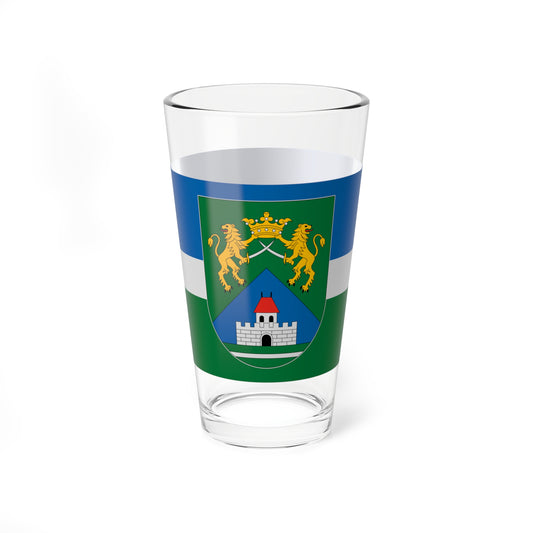 Flag of Zalaszegvar (Hungary) Pint Glass 16oz