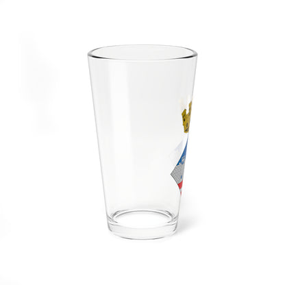 Escudo de Vilalba dels Arcs (Spain) (Coat of Arms) Pint Glass 16oz