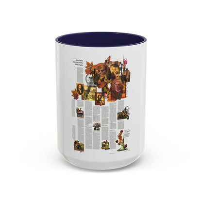 USA - Western New England 2 (1975) (Map) Accent Coffee Mug