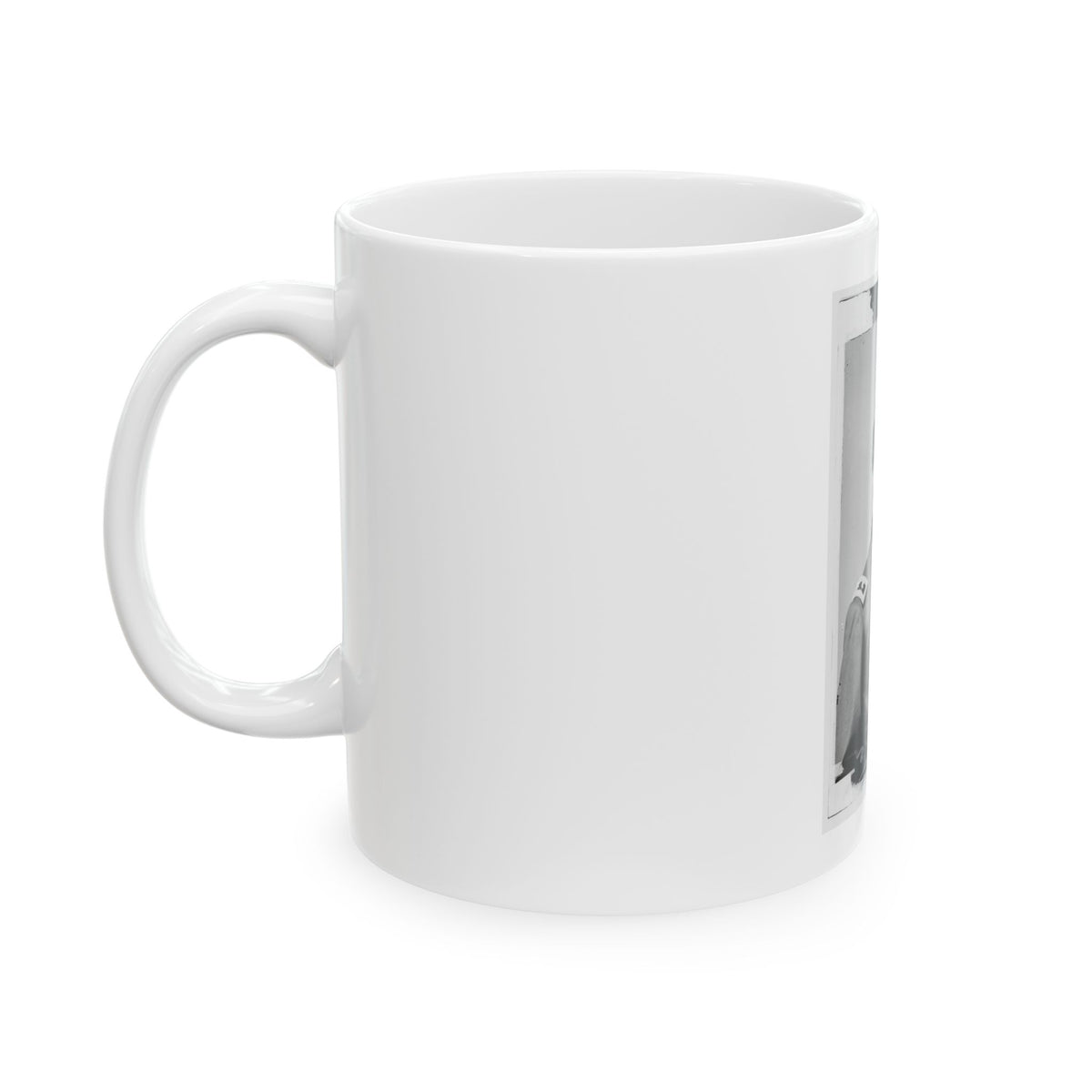 Portrait Of Maj. Gen. Daniel E. Sickles, Officer Of The Federal Army (U.S. Civil War) White Coffee Mug