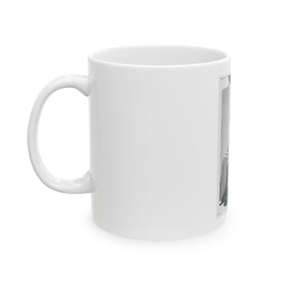 Portrait Of Maj. Gen. Daniel E. Sickles, Officer Of The Federal Army (U.S. Civil War) White Coffee Mug