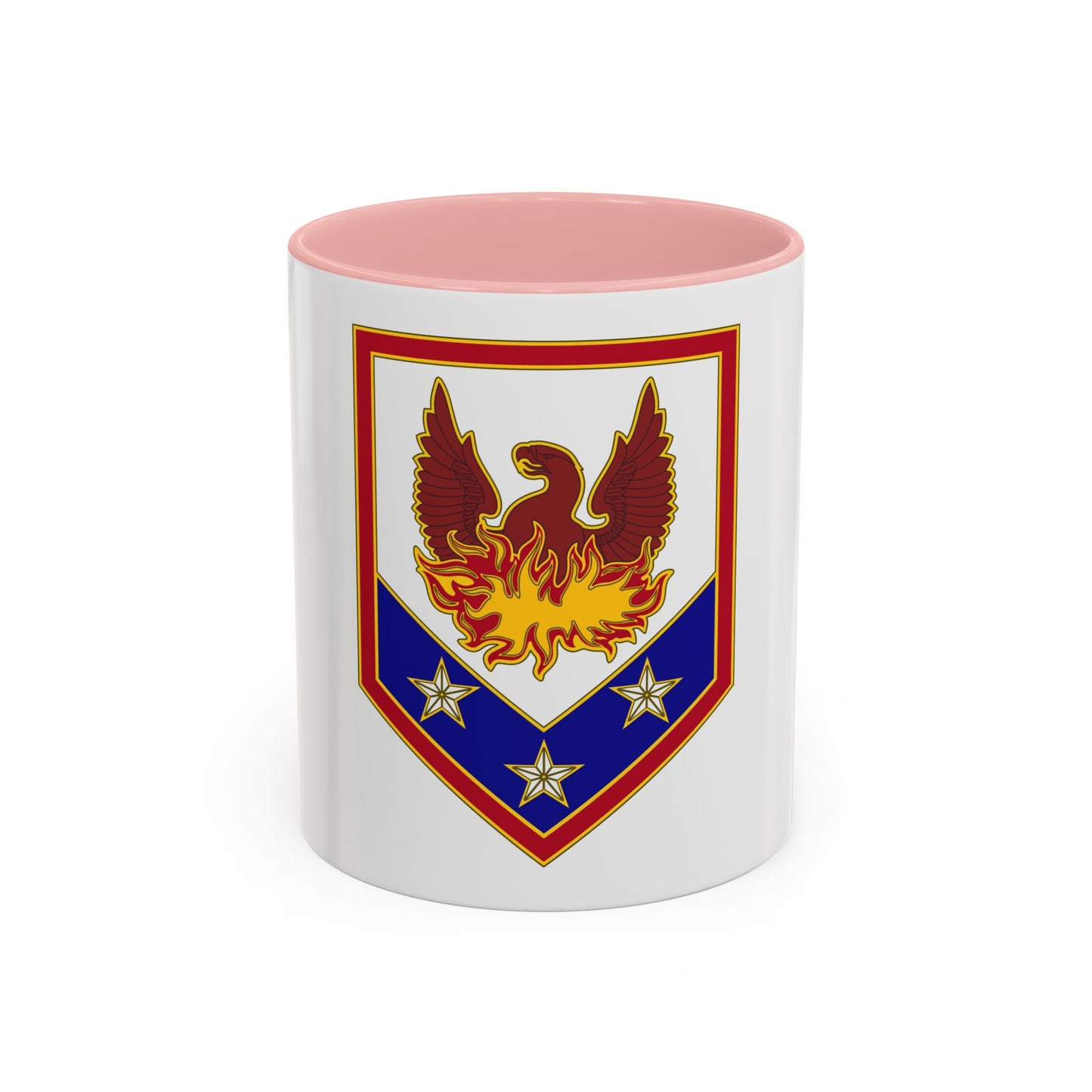 110 Maneuver Enhancement Brigade (U.S. Army) Accent Coffee Mug