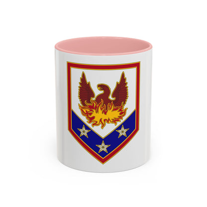 110 Maneuver Enhancement Brigade (U.S. Army) Accent Coffee Mug