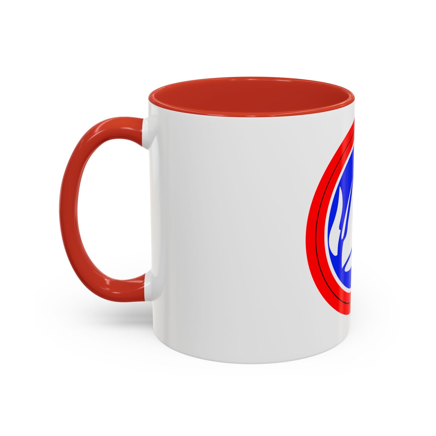 47th Division Shoulder Patch (U.S. Army) Accent Coffee Mug