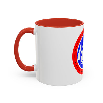 47th Division Shoulder Patch (U.S. Army) Accent Coffee Mug