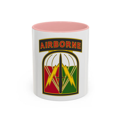528 Sustainment Brigade 2 (U.S. Army) Accent Coffee Mug