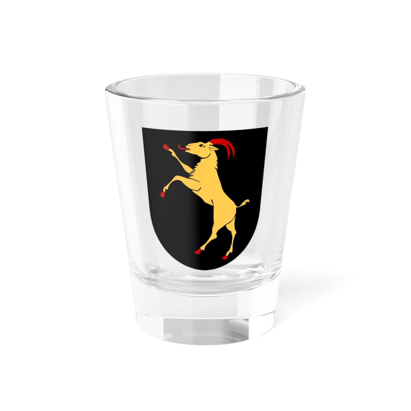 Hälsingland vapen (Sweden) (Coat of Arms) Shot Glass 1.5oz