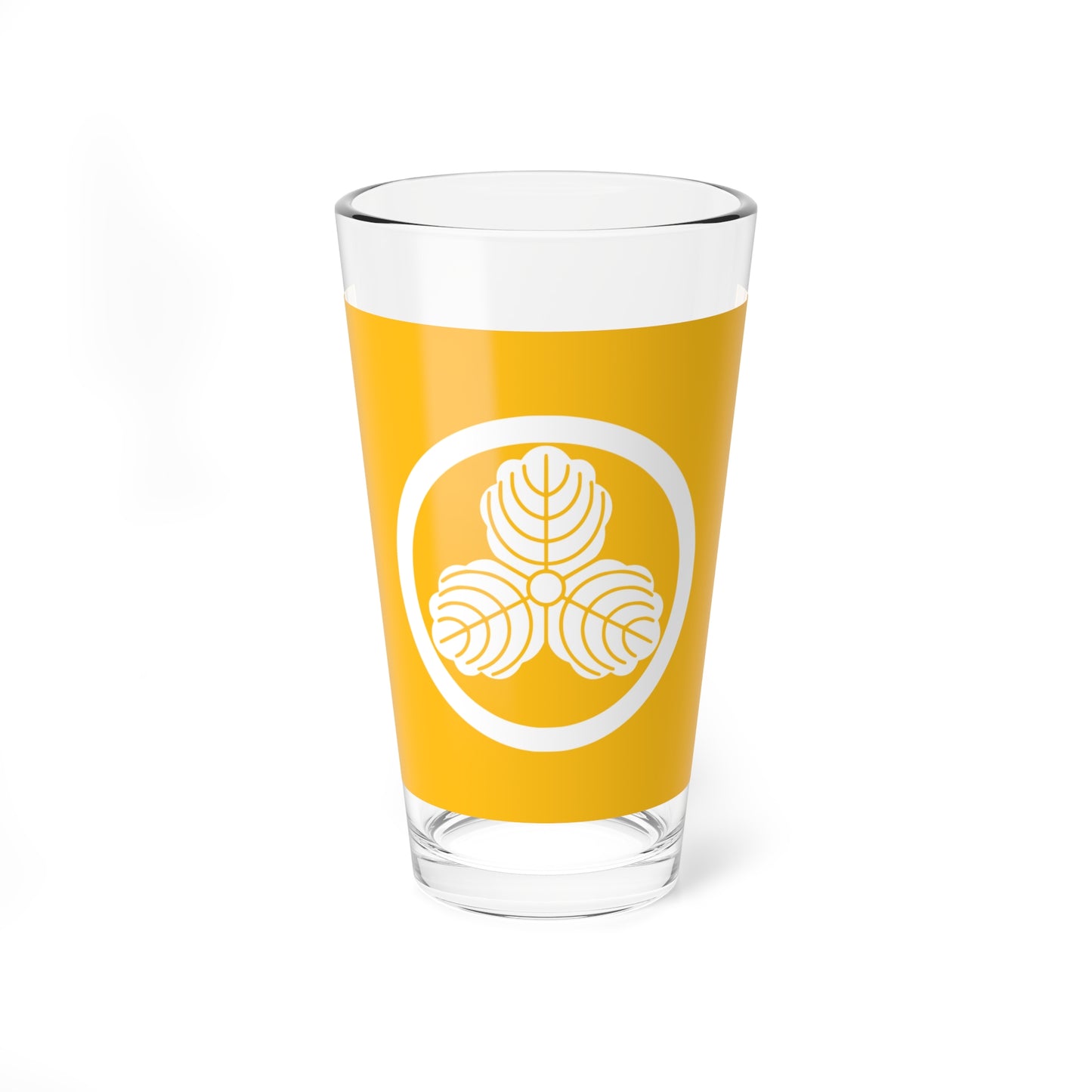 Flag of the Makino Lords of Nagaoka in Echigo Province A (Japan) Pint Glass 16oz