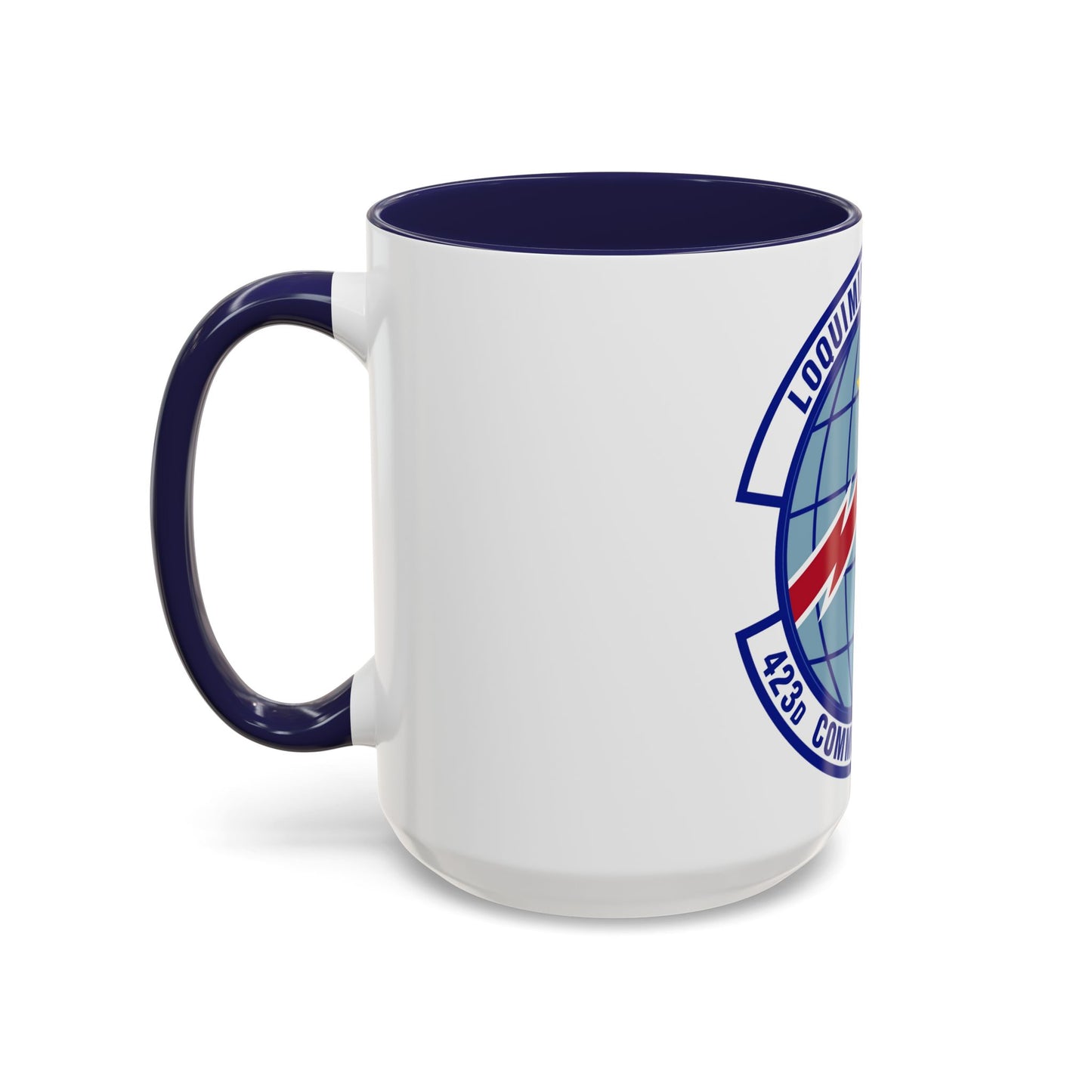 423d Communications Squadron (U.S. Air Force) Accent Coffee Mug