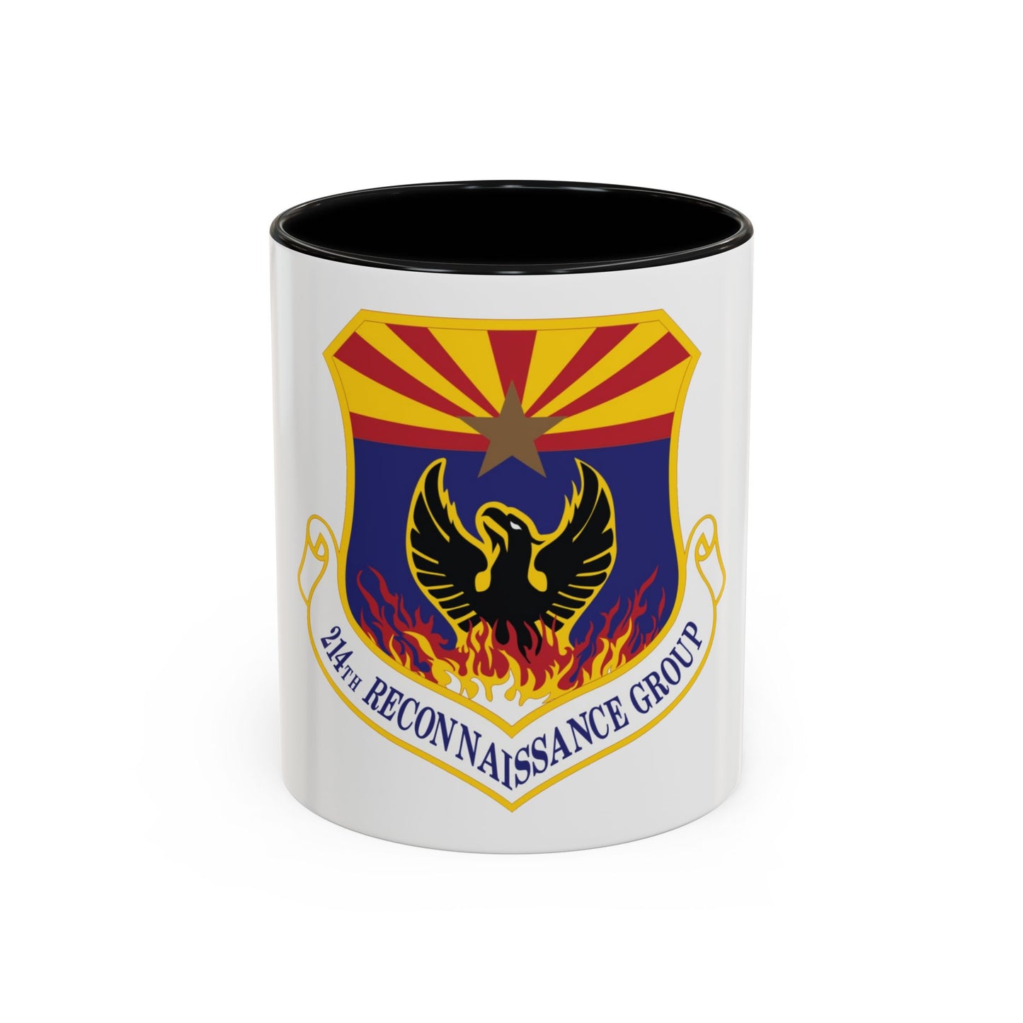 214th Reconnaissance Group (U.S. Air Force) Accent Coffee Mug