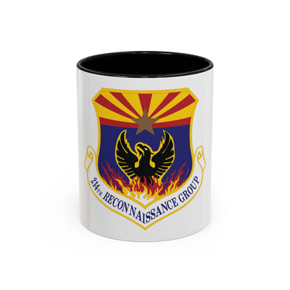 214th Reconnaissance Group (U.S. Air Force) Accent Coffee Mug