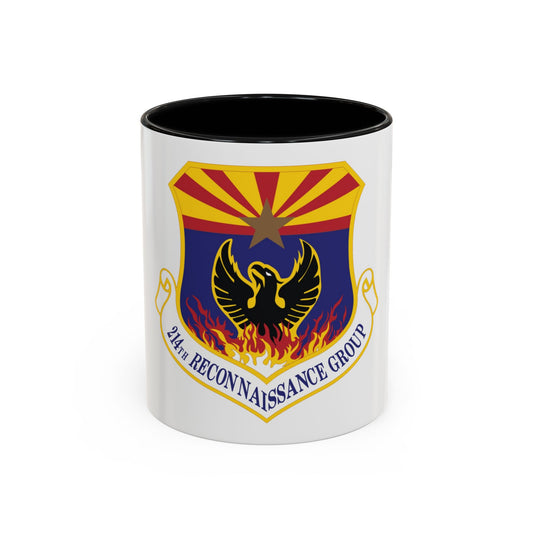 214th Reconnaissance Group (U.S. Air Force) Accent Coffee Mug