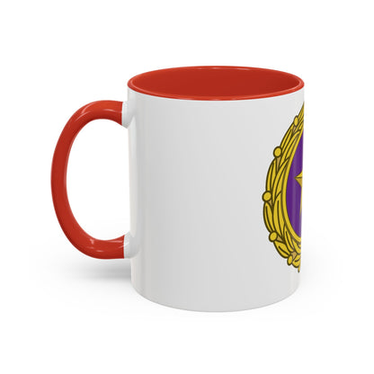 Gold Star Lapel (U.S. Army) Accent Coffee Mug