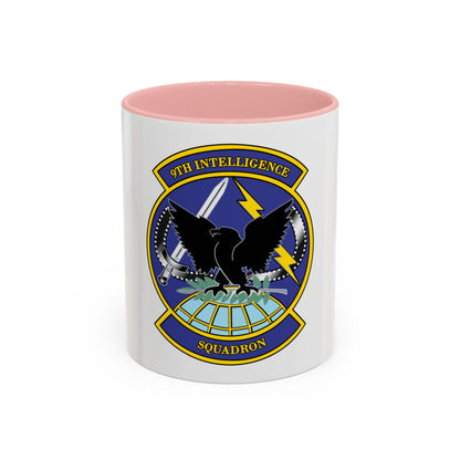 9th Intelligence Sq (U.S. Air Force) Accent Coffee Mug