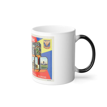 Keep em flying Chanute Field (Greeting Postcards) Color Changing Mug 11oz