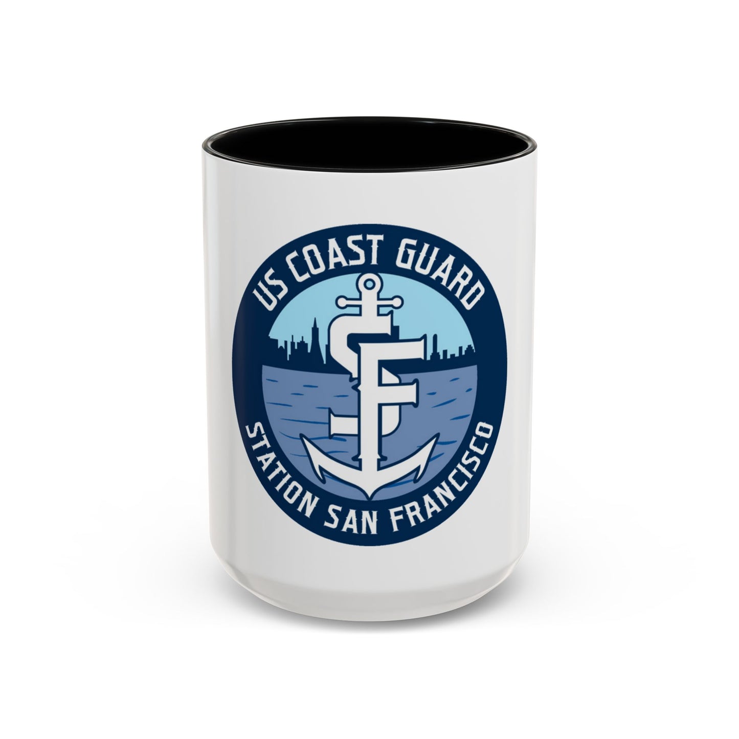 USCG Station San Francisco (U.S. Coast Guard) Accent Coffee Mug