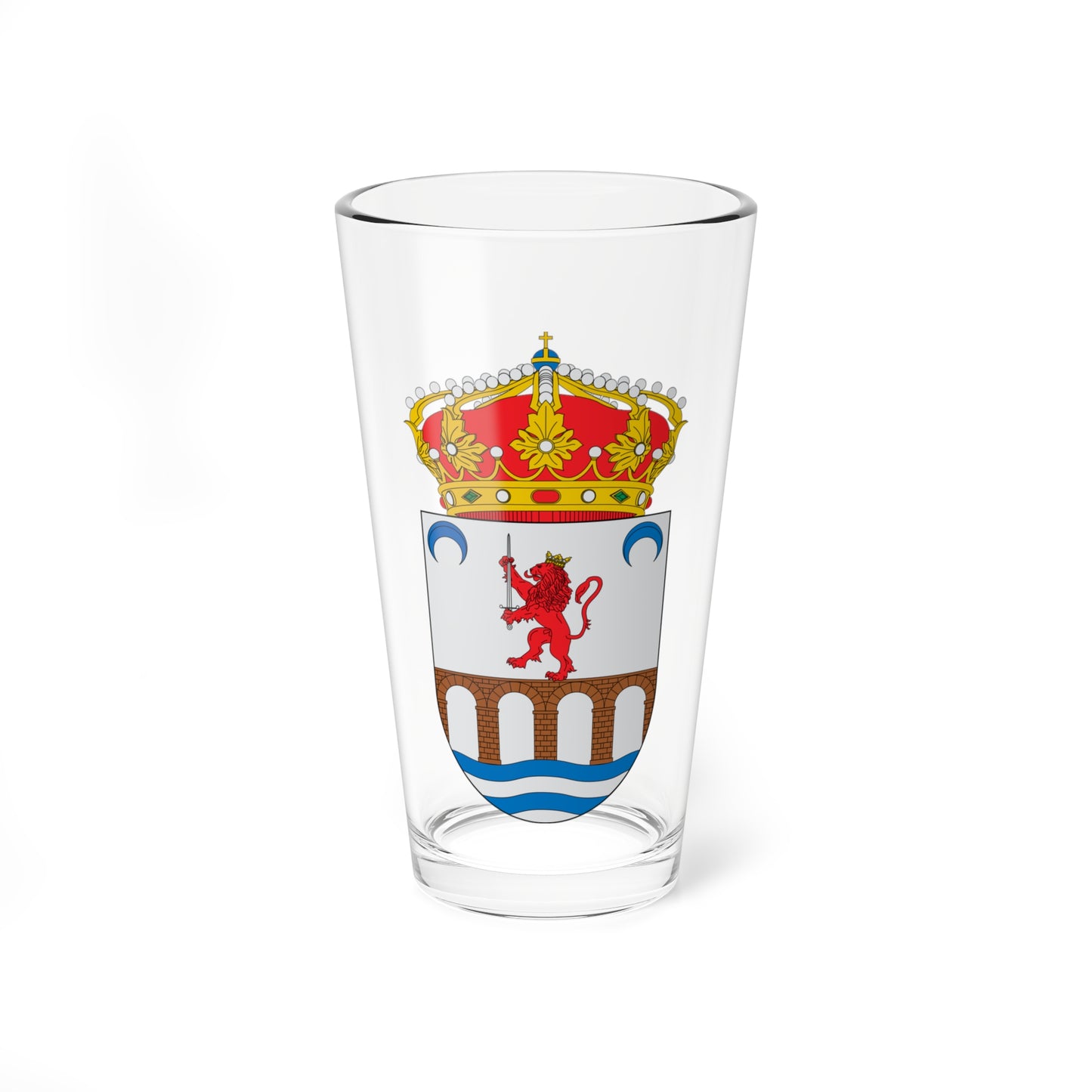 Escudo de Autol-La Rioja (Spain) (Coat of Arms) Pint Glass 16oz