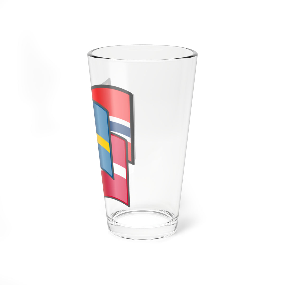 Scandinavia flags Sweden (Sweden) Pint Glass 16oz