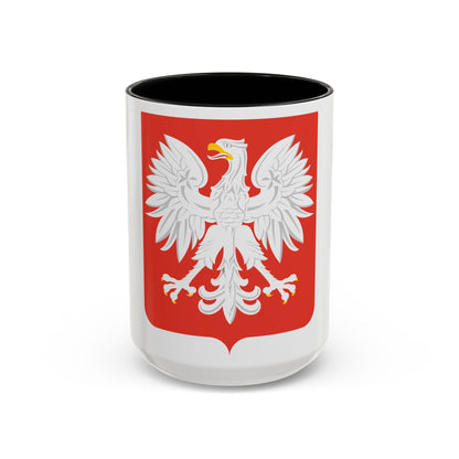 Coat of arms of Poland (1955-1980) - Accent Coffee Mug