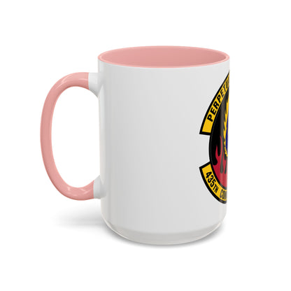 435th Communications Squadron (U.S. Air Force) Accent Coffee Mug
