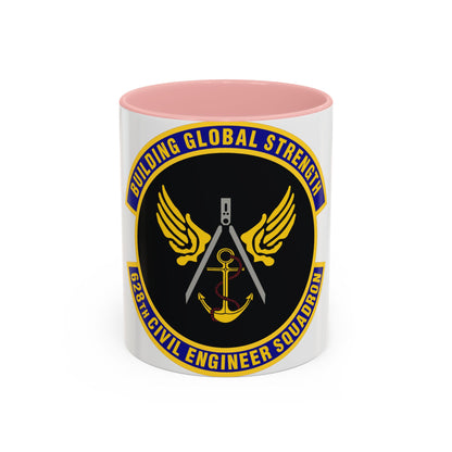 628th Civil Engineer Squadron (U.S. Air Force) Accent Coffee Mug