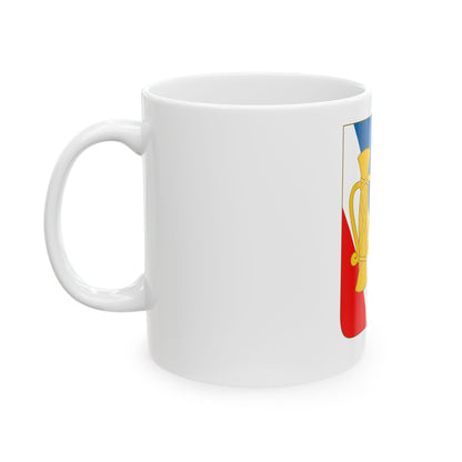 Arms of Bernadotte - White Coffee Mug