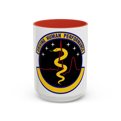 21 Operational Medical Readiness Squadron USSF (U.S. Air Force) Accent Coffee Mug