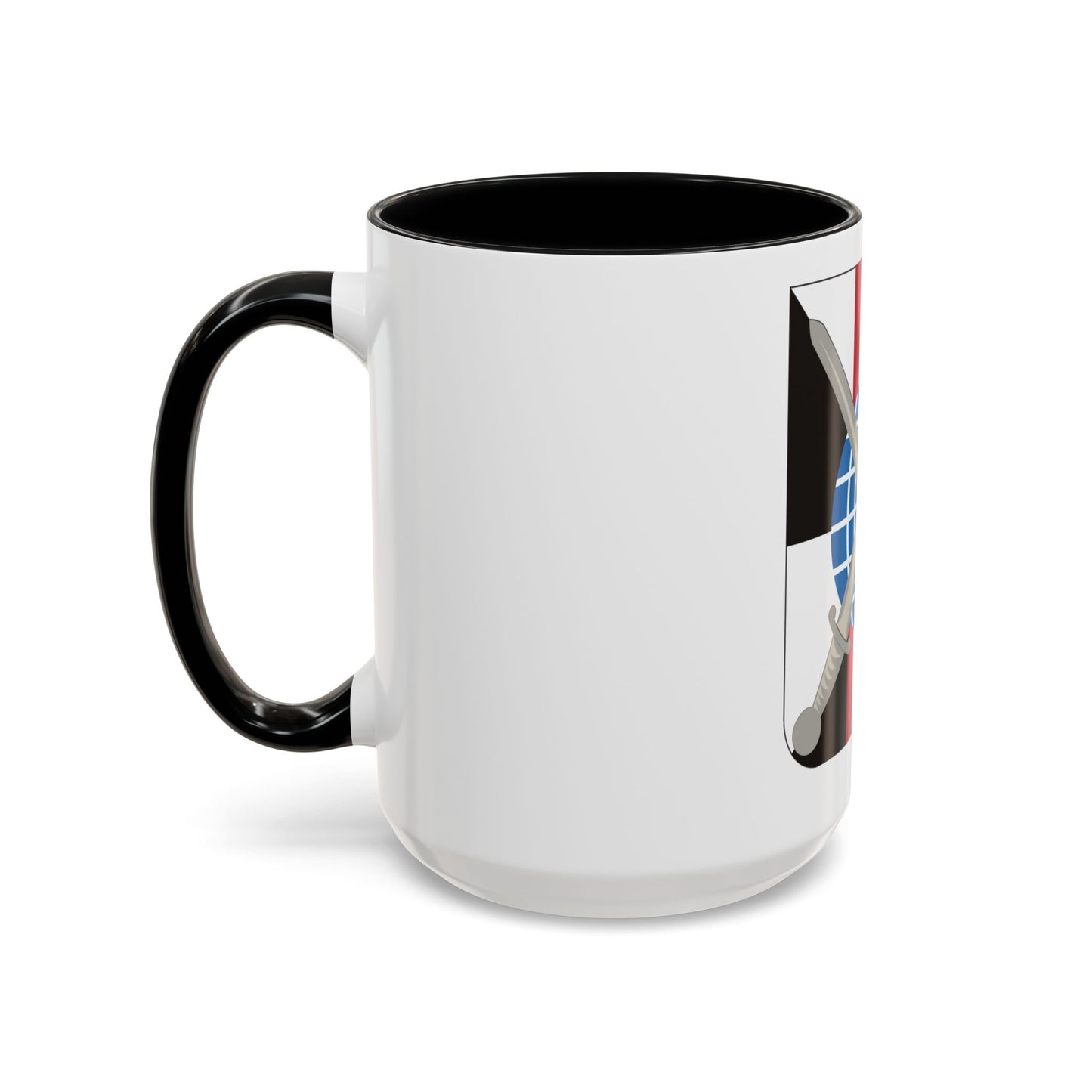 527 Military Intelligence Battalion 2 (U.S. Army) Accent Coffee Mug