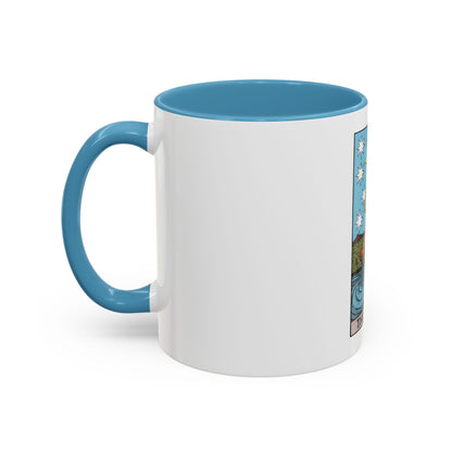 The Star (Tarot Card) Accent Coffee Mug