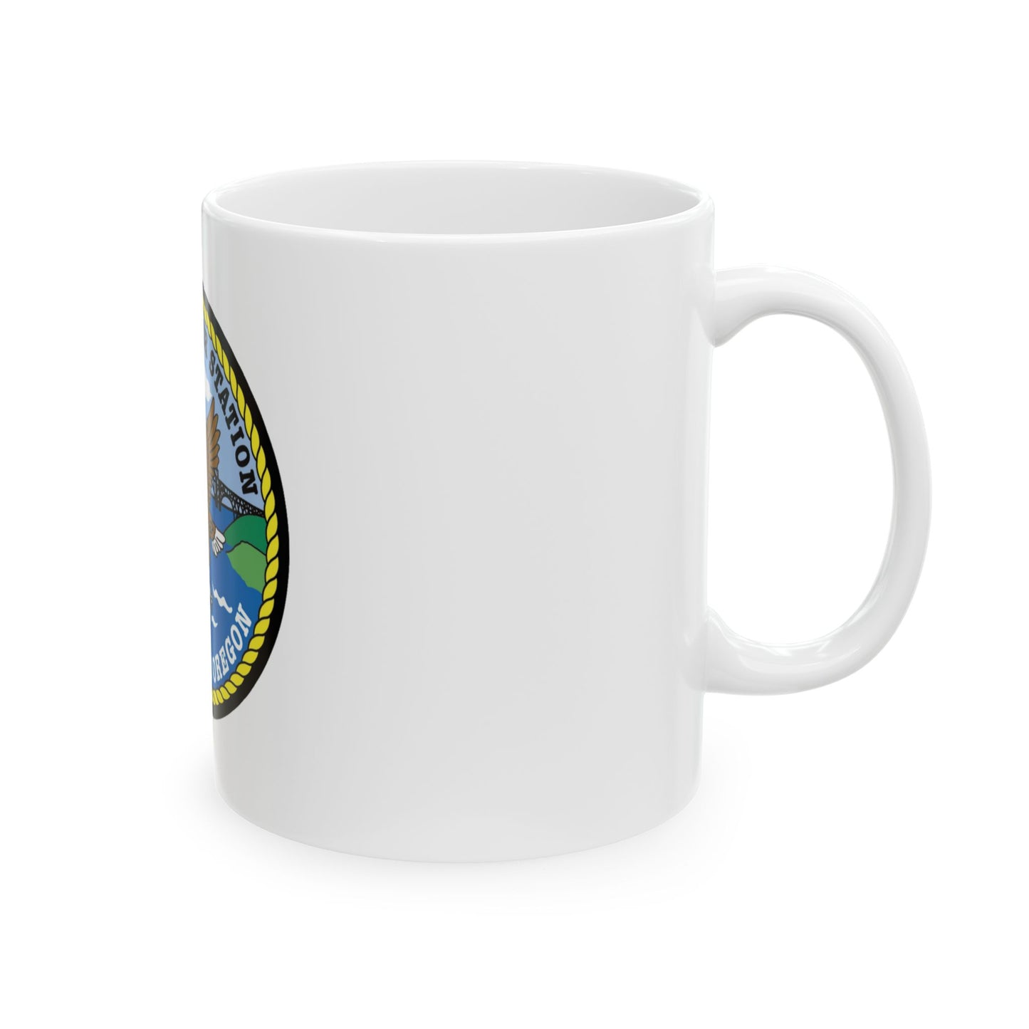 USCG Group Air Station North Bend (U.S. Coast Guard) White Coffee Mug